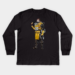 Apex Legends Caustic Kids Long Sleeve T-Shirt